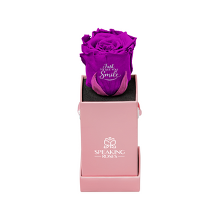 Sovelle XXS – Just To see you Smile - Personalized Rose - 100% Real (Preserved-Eternal)
