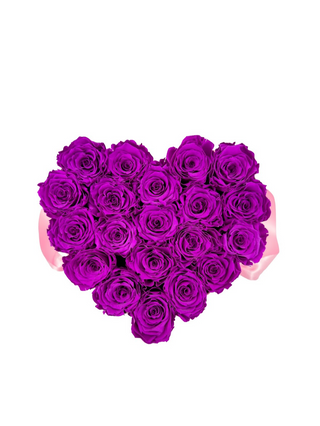 Heart Paper Box  (20 Preserved Heads)