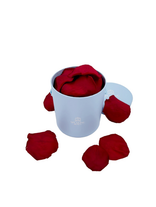 Round Paper Box (25 Preserved Petals)
