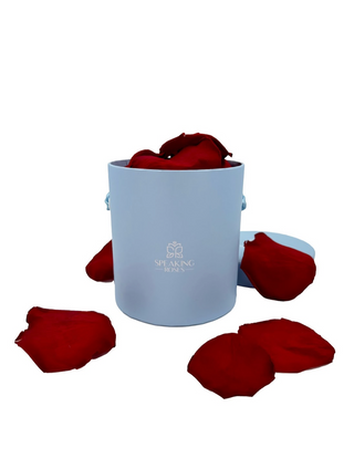 Round Paper Box (25 Preserved Petals)