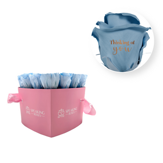 Thinking of you - Heart Paper Box  (20 Preserved Heads)