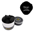 I love you more than yesterday - Spec Black Paper Box (100 Preserved Petals)