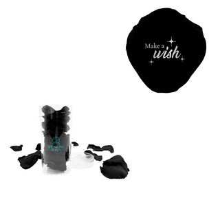 Make a wish - Acrylic Round Box (25 Preserved Petals)