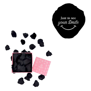 Just to See you Smile - Square Paper Box (100 Preserved Petals)