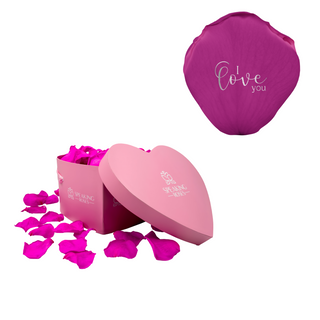 I Love You - Heart Paper Box (150 Preserved Rose Petals)