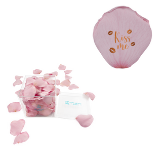 Kiss me - Acrylic Square Box (150 Preserved Petals)
