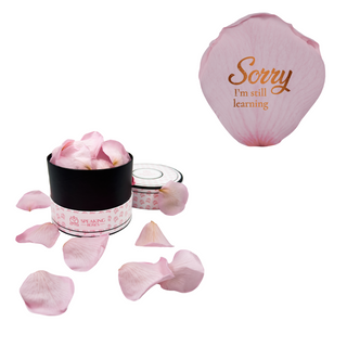 Sorry, I´m still learning - Spec Pink Paper Box (100 Preserved Petals)