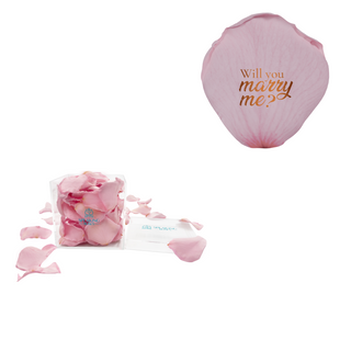 Will you marry me? - Acrylic Square Box (150 Preserved Petals)