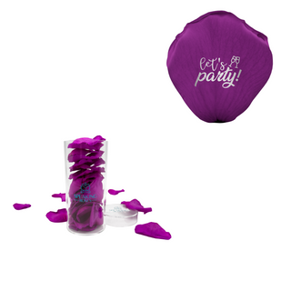 Let's Party- Acrylic Round Box (25 Preserved Petals)