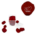 Be Mine - Acrylic Square Box (50 Life-Lasting Rose Petals)