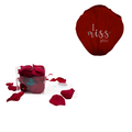 I miss you - Acrylic Square Box (150 Preserved Petals)