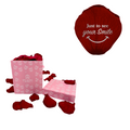 Just to See you Smile - Square Paper Box (100 Preserved Petals)