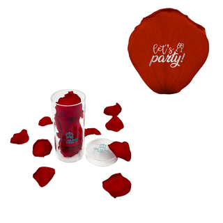 Let's Party- Acrylic Round Box (25 Preserved Petals)