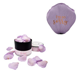 I´m so sorry - Spec Pink Paper Box (100 Preserved Petals)