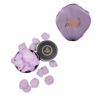 Let´s party! - Spec Black Paper Box (100 Preserved Petals)
