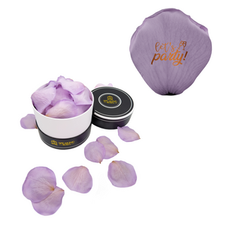 Let´s party! - Spec Black Paper Box (100 Preserved Petals)