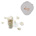 I miss you - Acrylic Round Box (25 Preserved Petals)