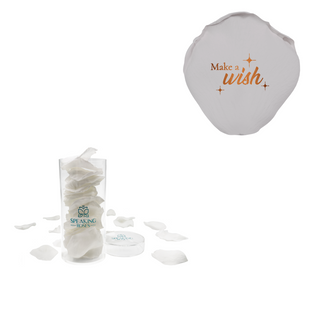 Make a wish - Acrylic Round Box (25 Preserved Petals)