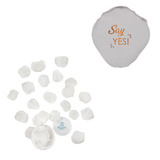 Say yes - Acrylic Round Box (25 Preserved Petals)