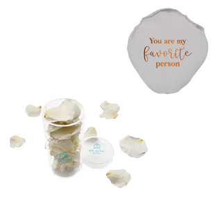 My Favorite Person - Acrylic Round Box (25 Preserved Petals)