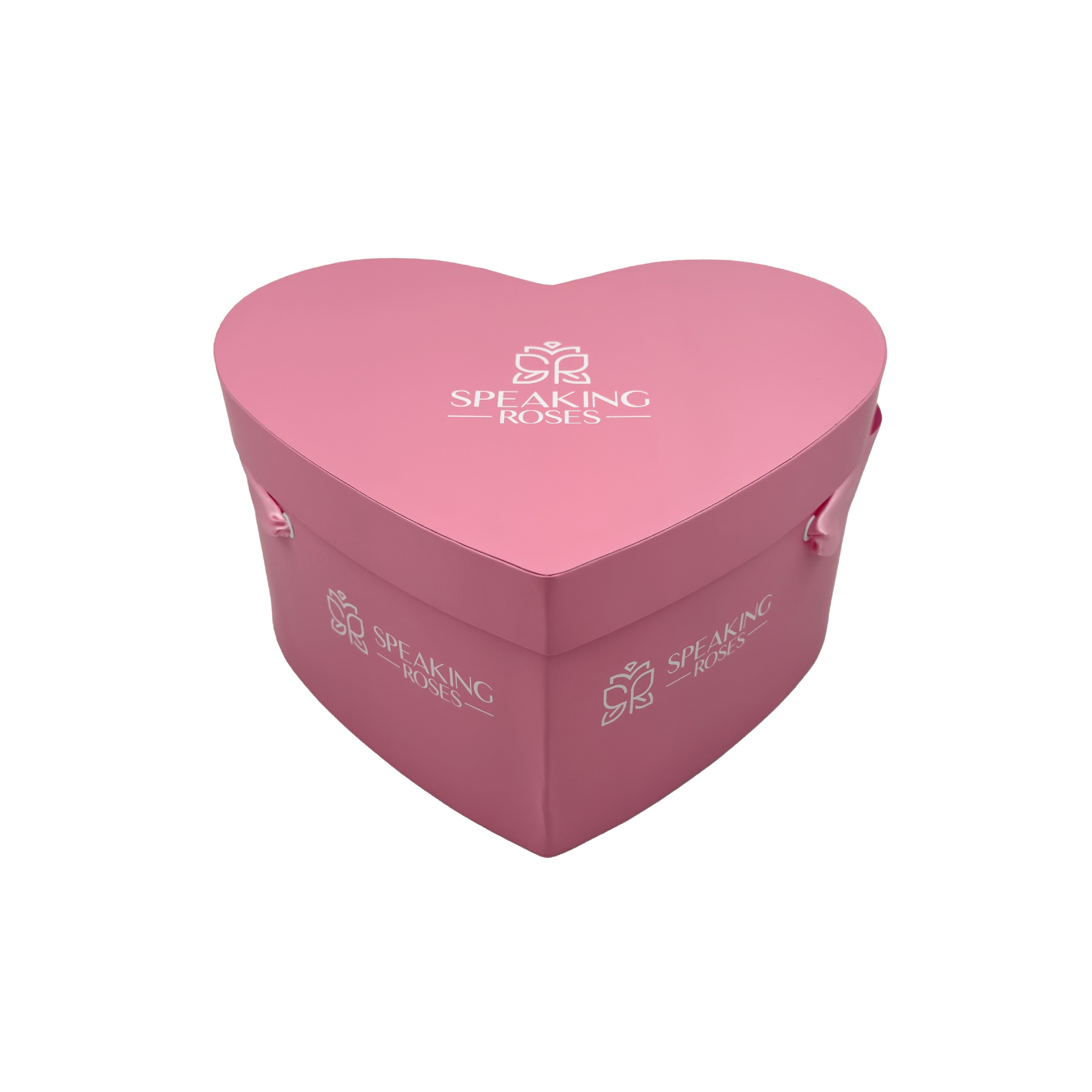 Here for you - Heart Paper Box (15 Preserved Rose Heads)