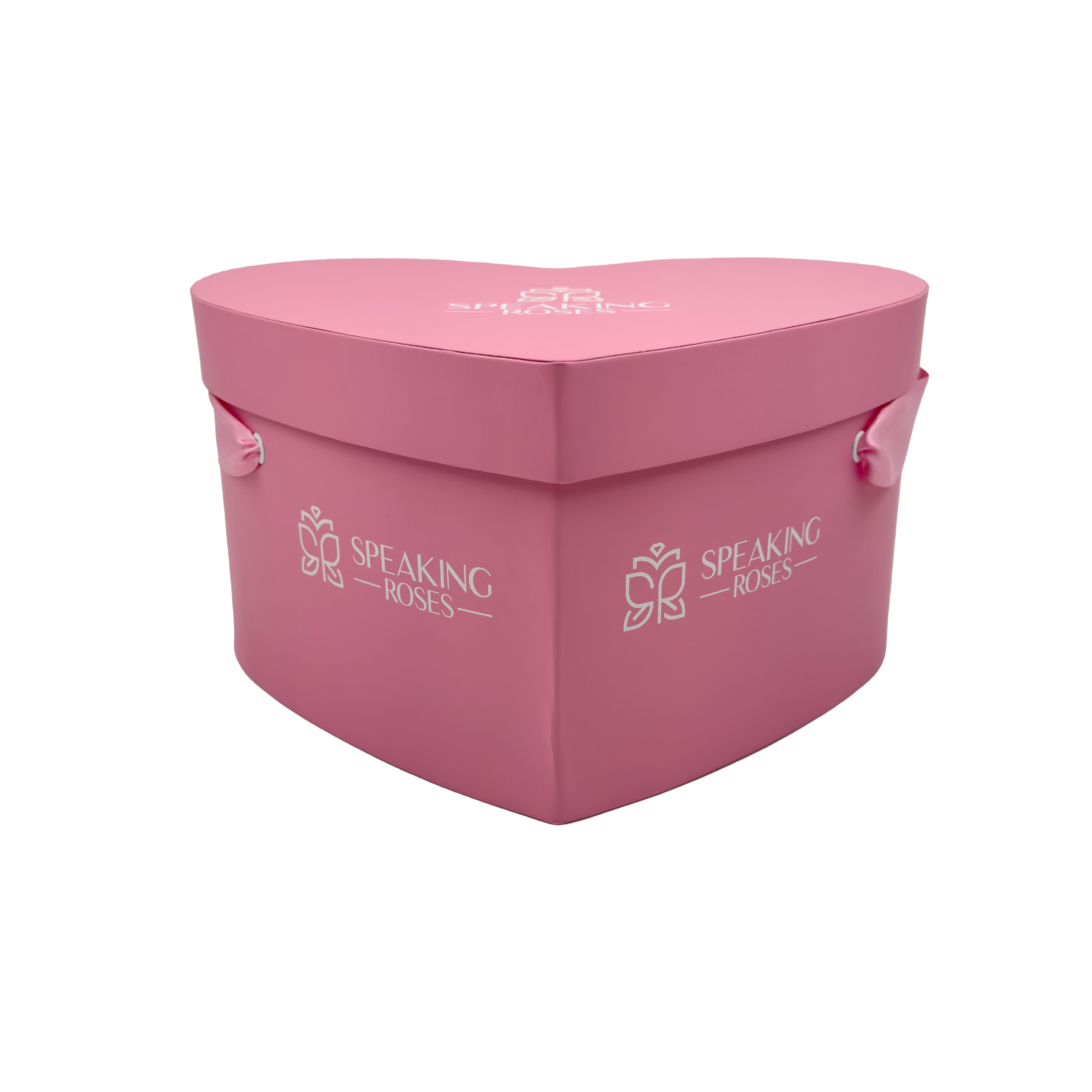 Here for you - Heart Paper Box (15 Preserved Rose Heads)